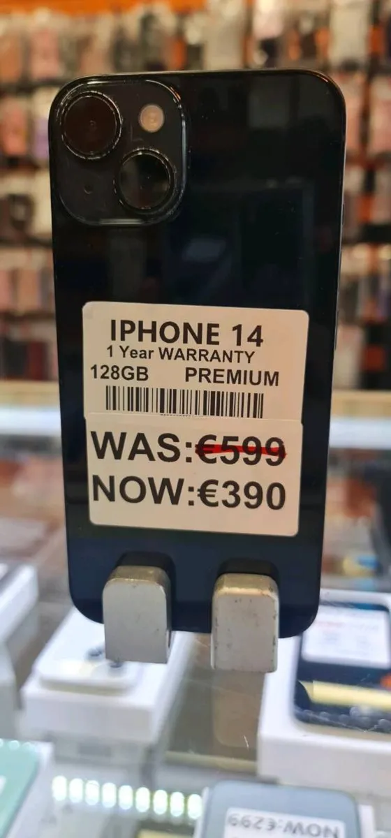 Iphone 14 1 year warranty 128GB - Image 1