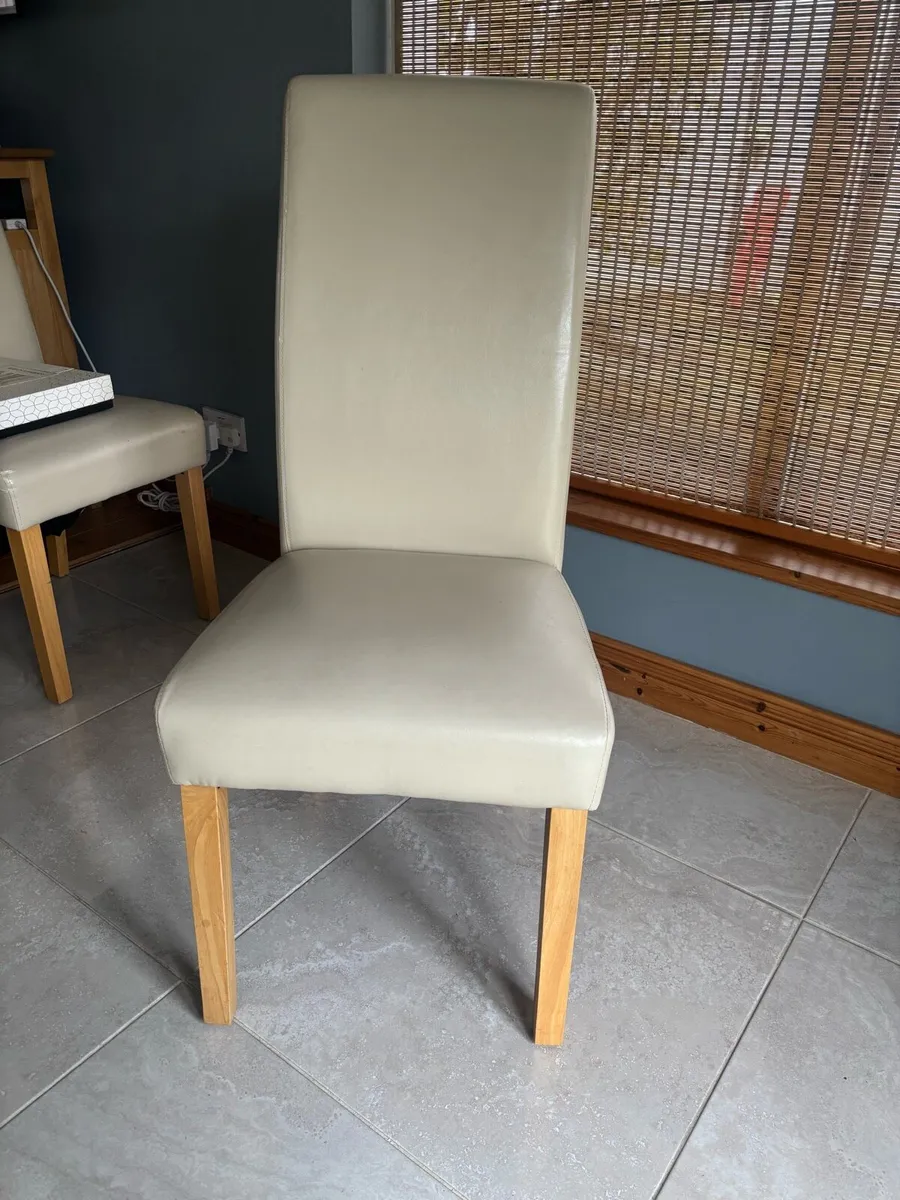 6 dining chairs - Image 1