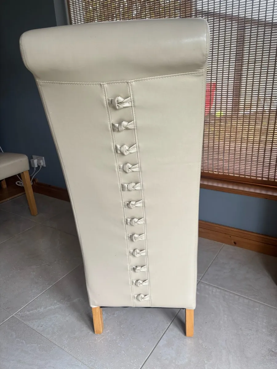 6 dining chairs - Image 3