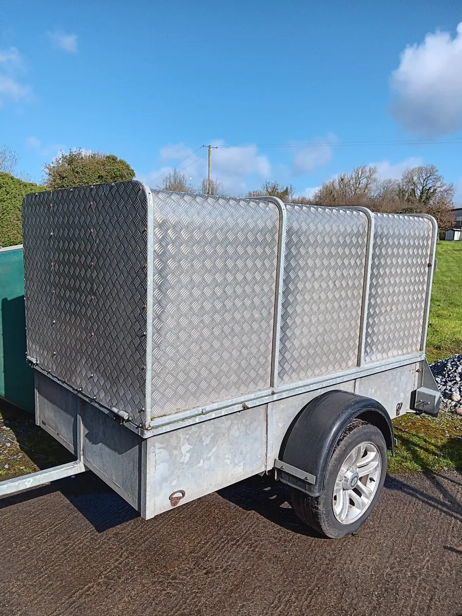 7x4 Galvenised Trailer - Image 1