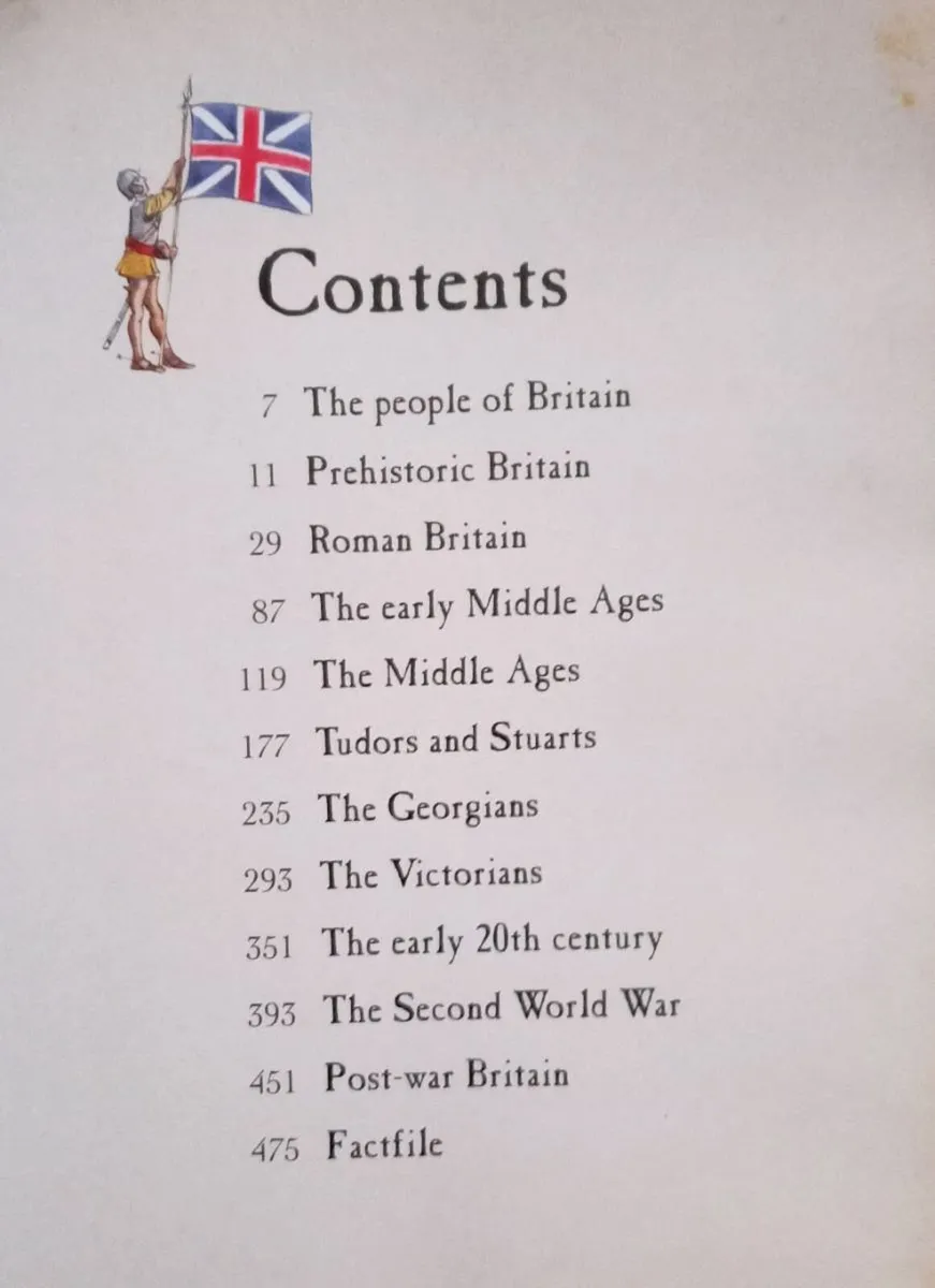 History of Britain Children's Book - Image 2