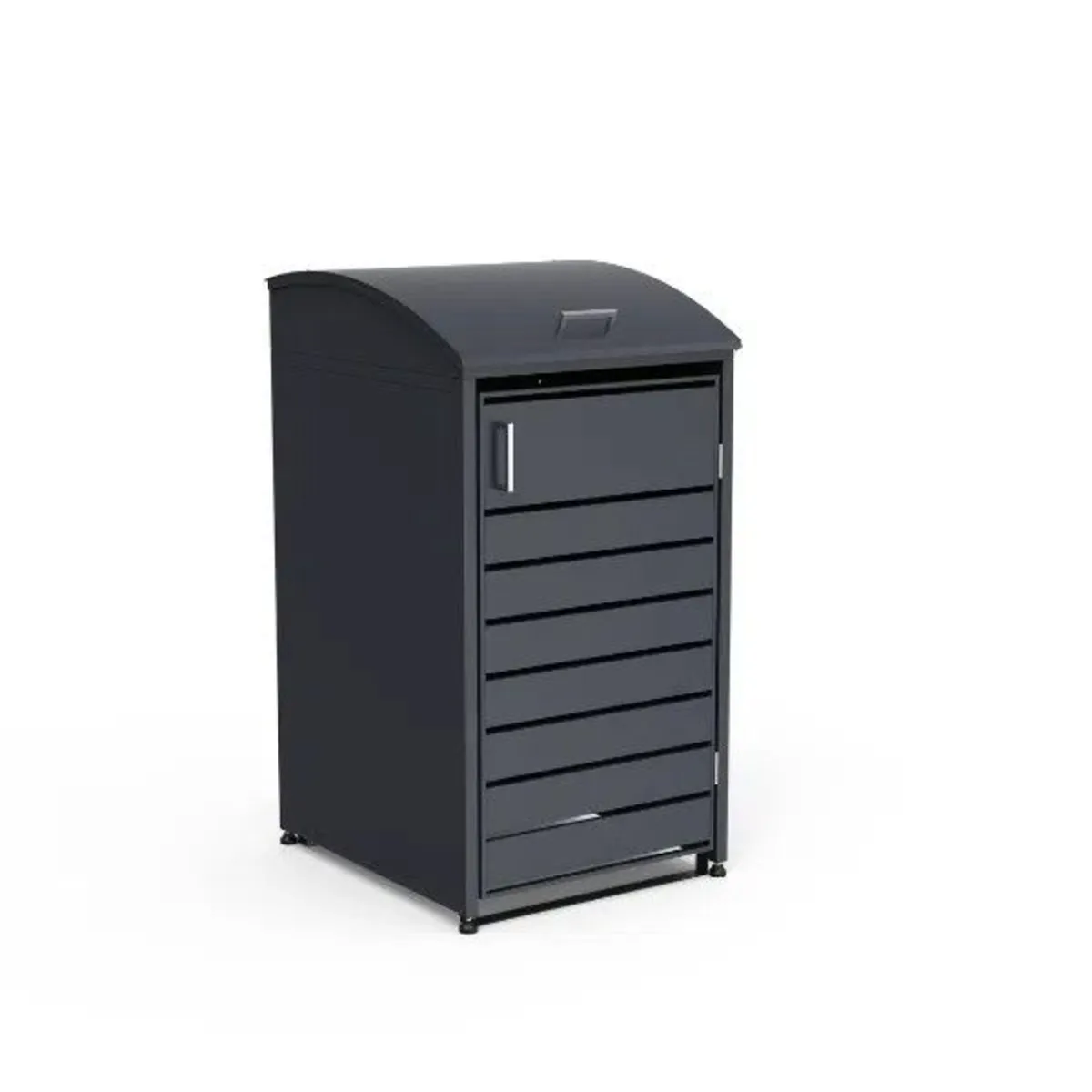 Extra Large 4-Bay Premium Curved Crescent Bin - Image 2