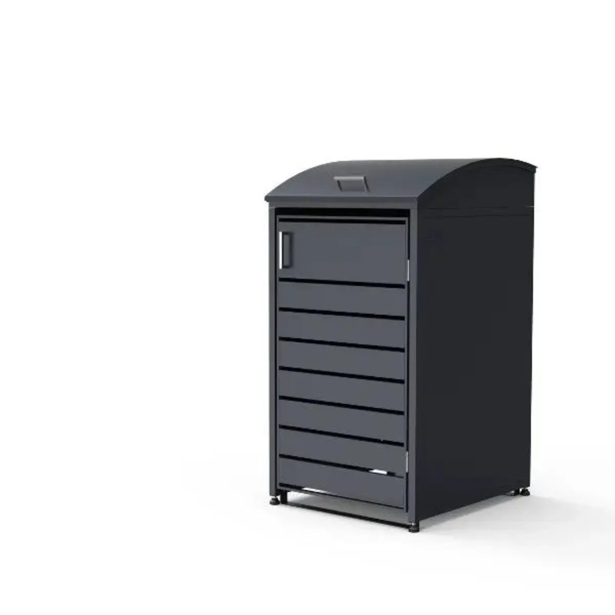 Extra Large 4-Bay Premium Curved Crescent Bin - Image 3