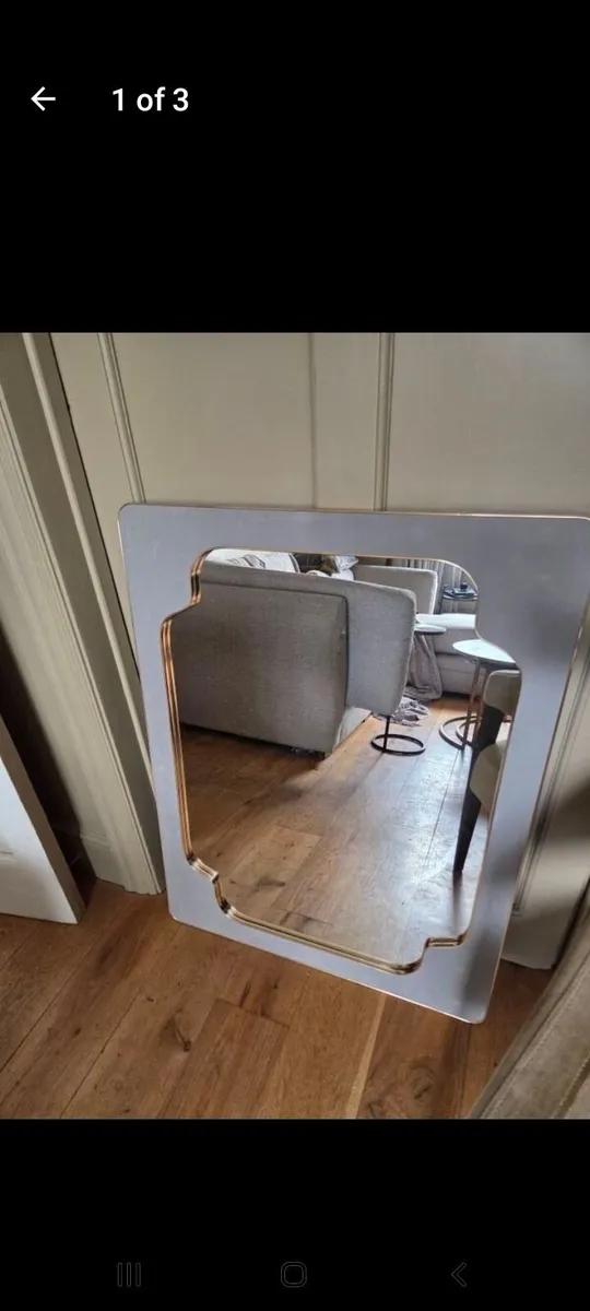 2 Large Velvet Mirrors - New - Only 125 Each - Image 2