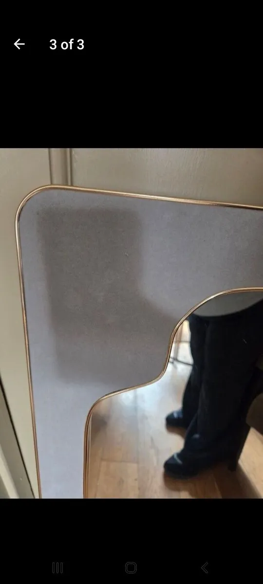 2 Large Velvet Mirrors - New - Only 125 Each - Image 3