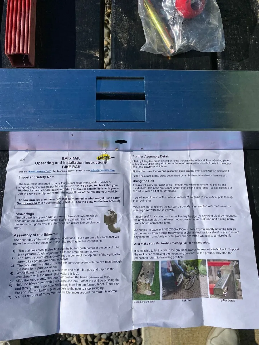 tow bar bike rack - Image 3