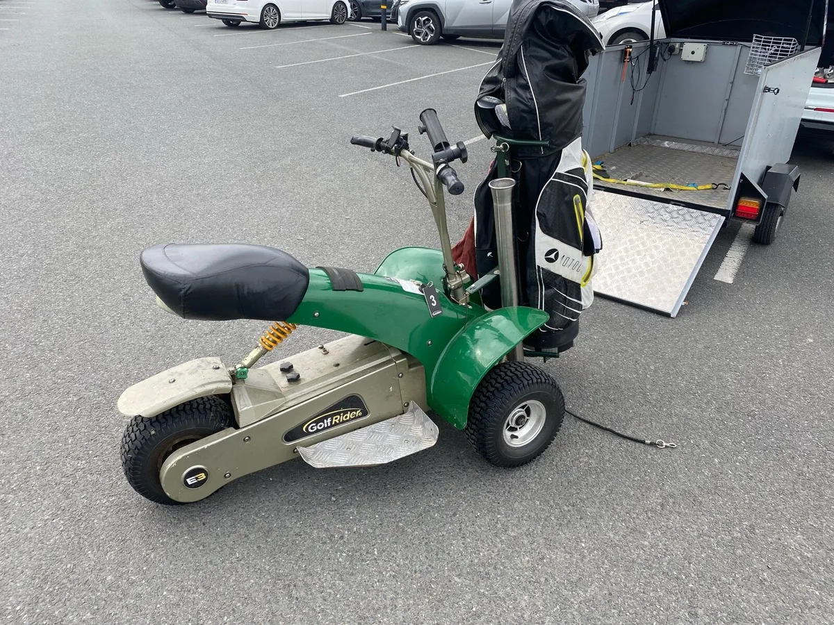 Golf Buggy & Trailer - Image 1