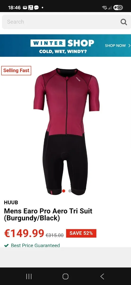Tri suit
