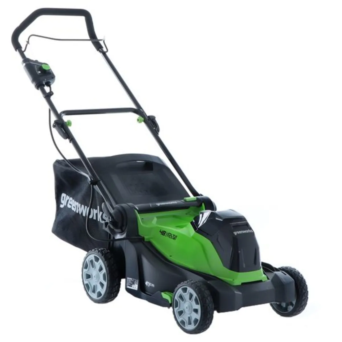New Greenworks 48V Battery-powered Lawn Mower - Image 1
