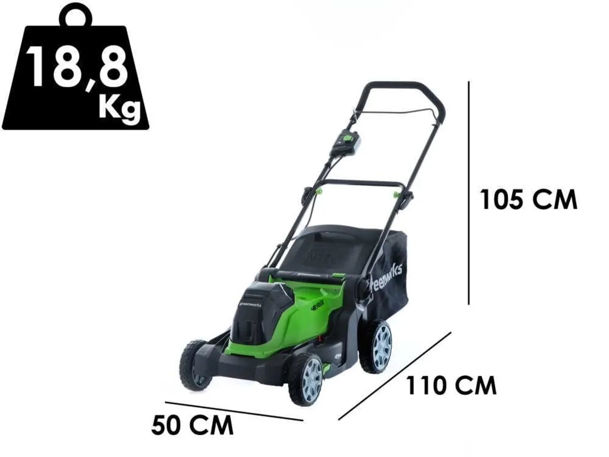 New Greenworks 48V Battery-powered Lawn Mower - Image 3
