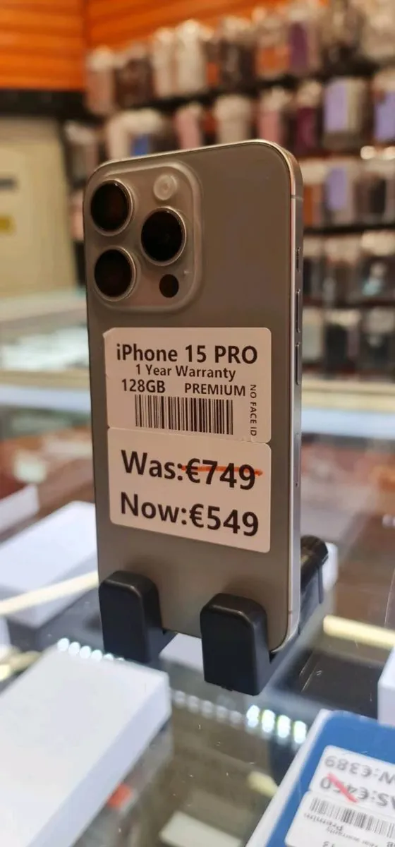 Iphone 15 pro 1 year warranty 128GB - Image 2