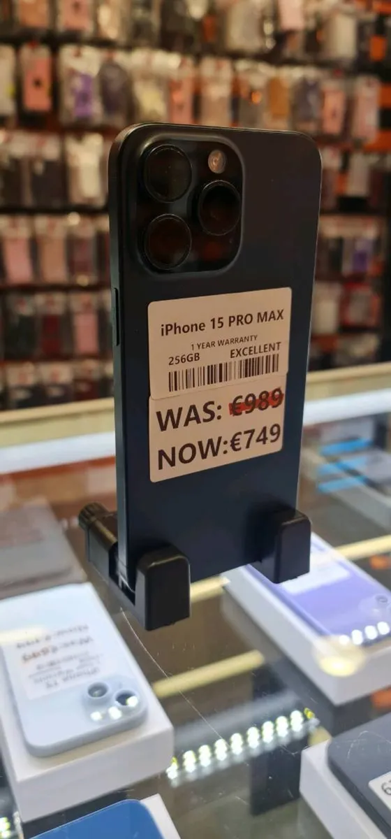 Iphone 15 pro max 1 year warranty 256GB - Image 2