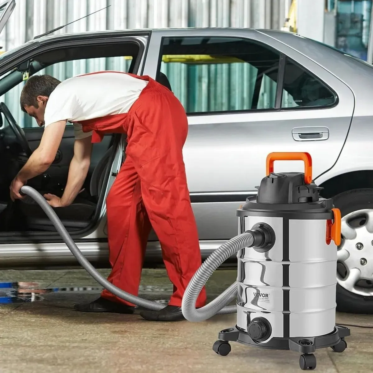 30L Wet Dry Vacuum Cleaner Industrial Use - Image 3