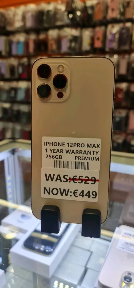 Iphone 12 Pro max 1 year warranty 256GB - Image 3