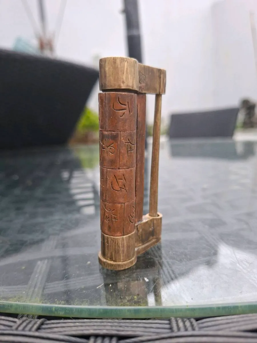Unusual Vintage Brass & Copper combination Lock - Image 3