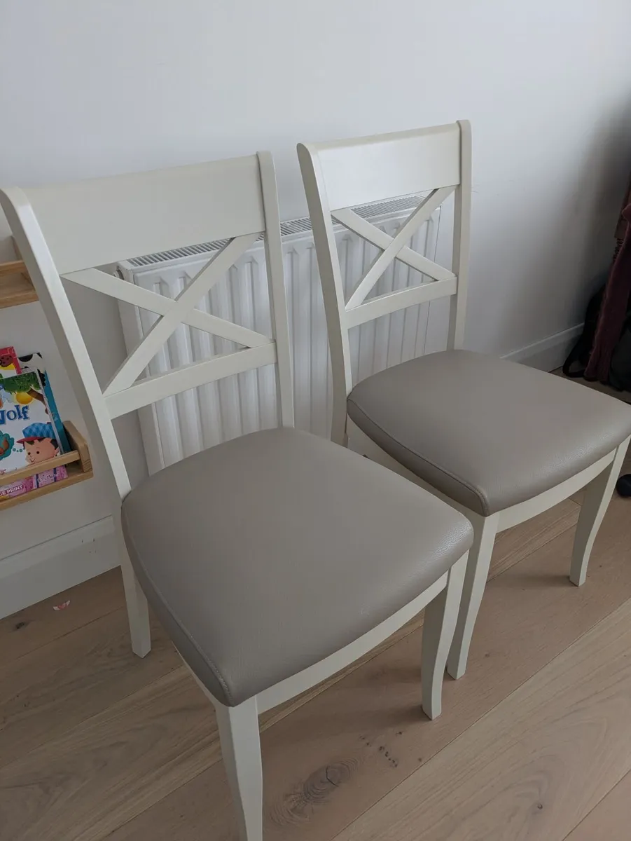 Two Dining chairs (excellent condition) - Image 3