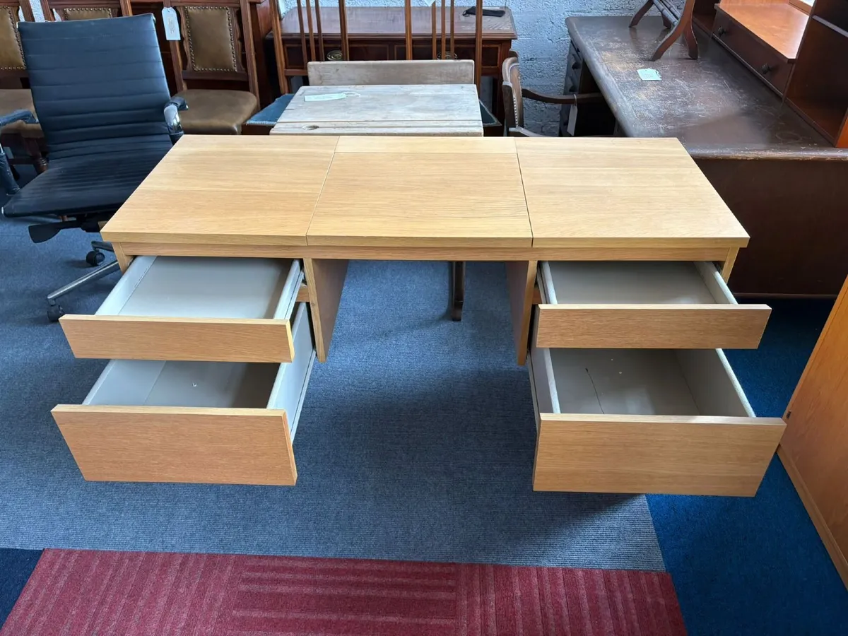 Preowned Desk/Vanity w1250mm - £60+VAT -COLLECTION - Image 2