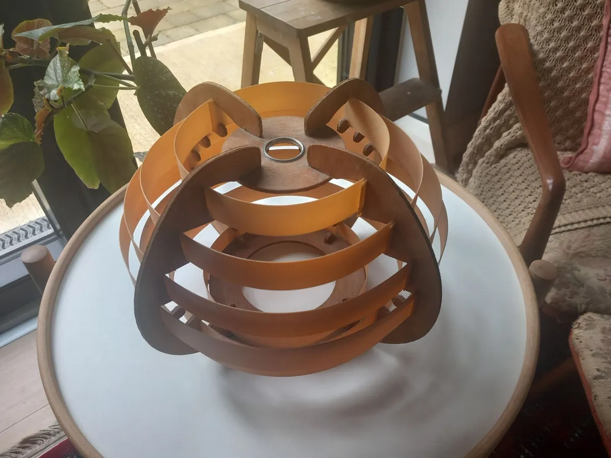 Mid century ceiling shades - Image 2