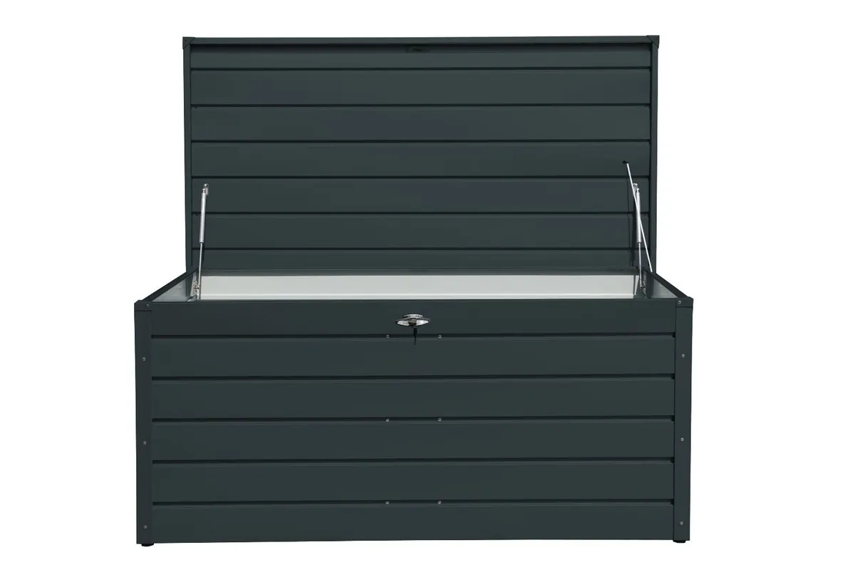 Palladium Large 856 Ltr Steel Patio Storage Boxes - Image 2
