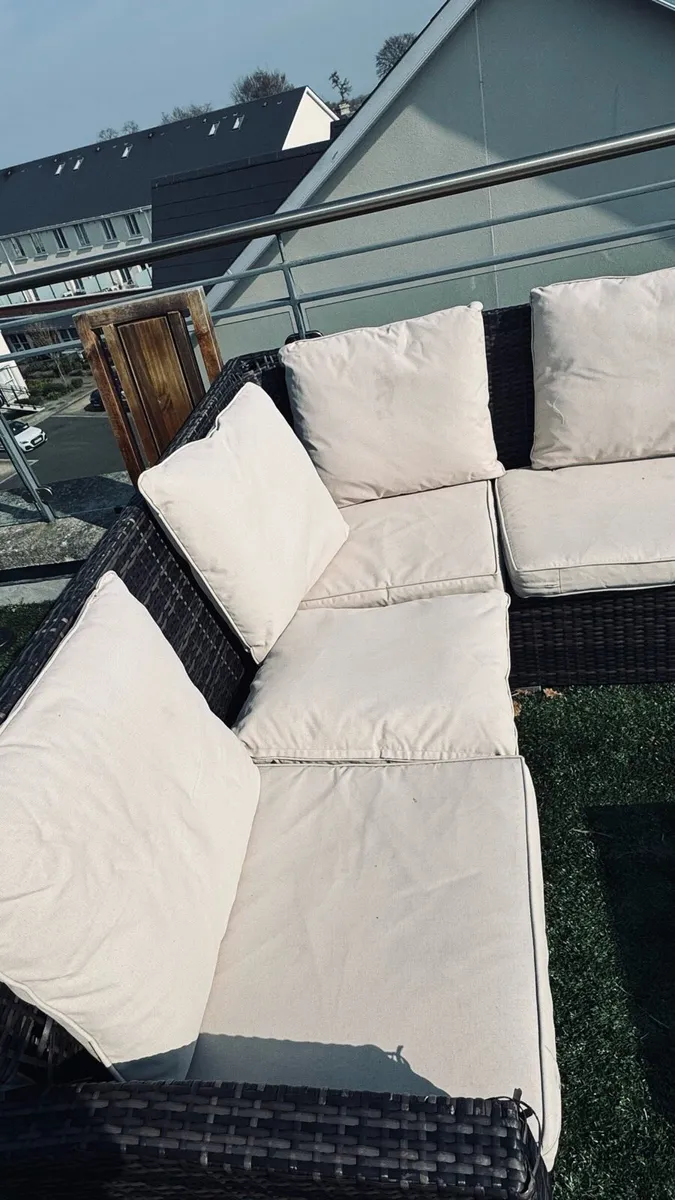 Rattan garden set - Image 2