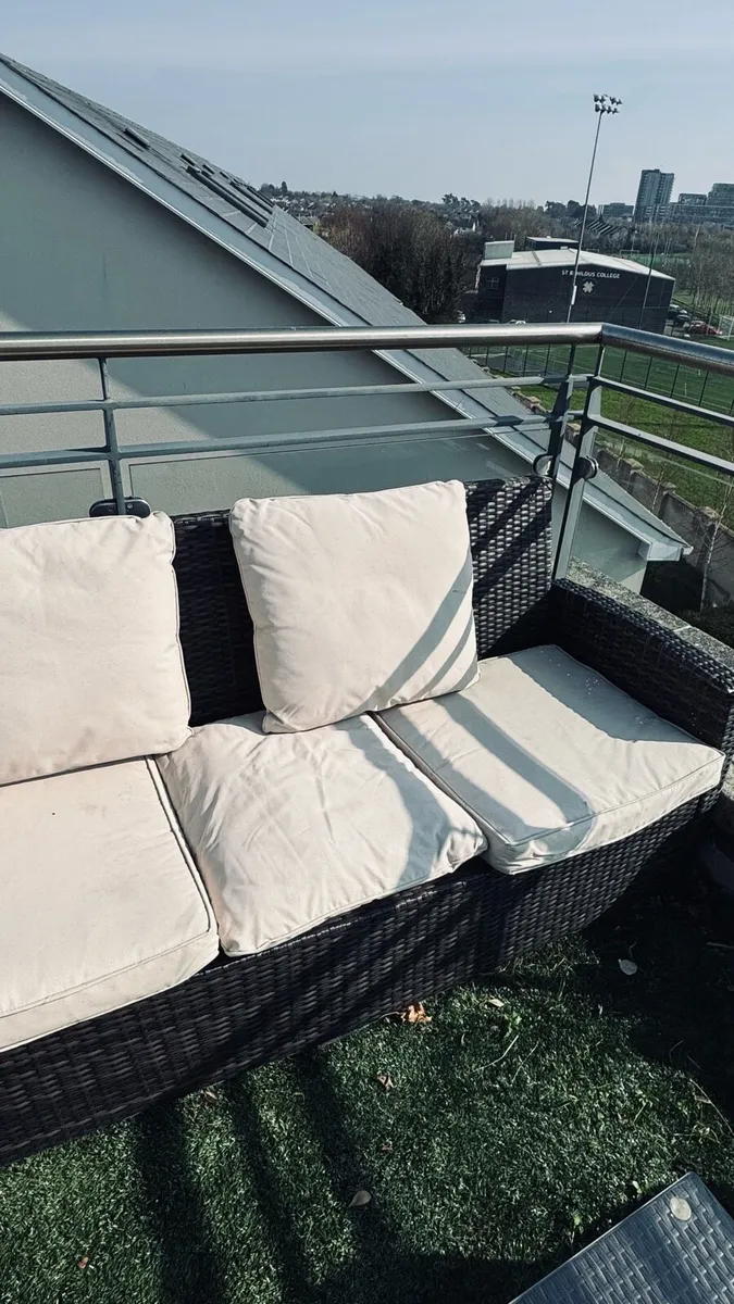 Rattan garden set - Image 3