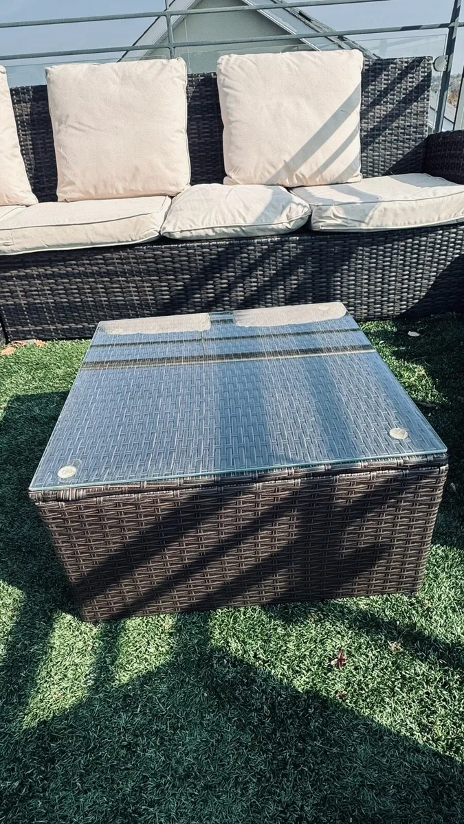 Rattan garden set - Image 4