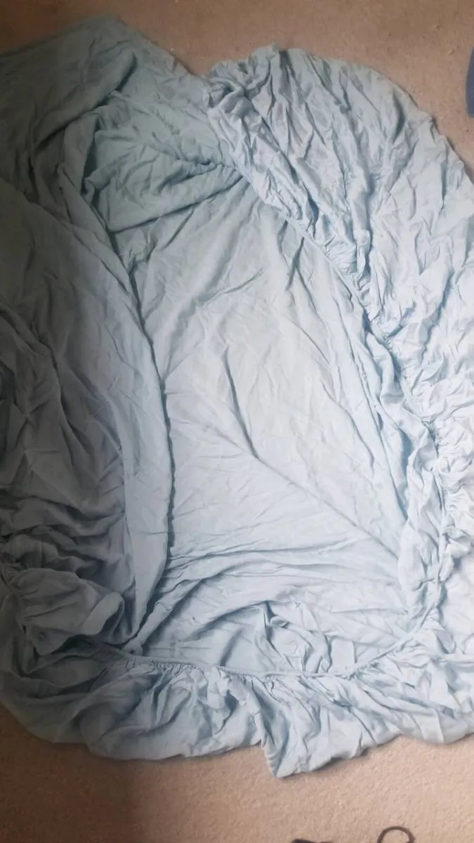 King bamboo fitted sheet - Image 1