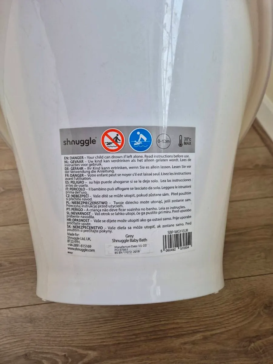 Shnuggle baby bath - Image 4