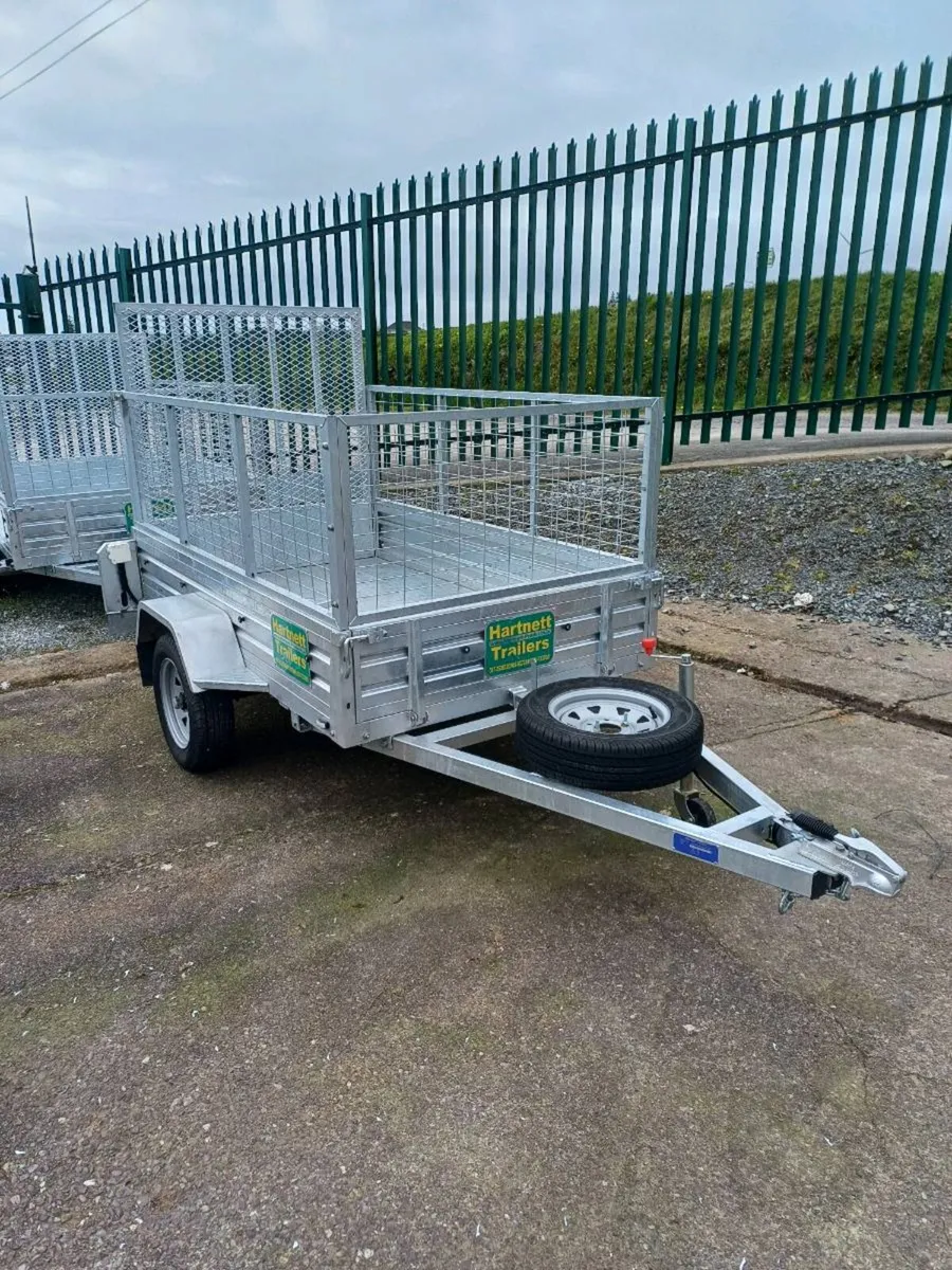 7x4 Single Axle Hartnett Trailer - Image 1
