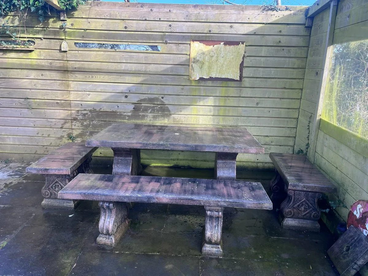 Stone garden furniture - Image 3