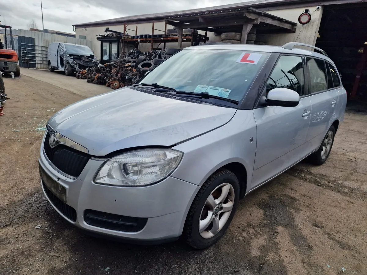 09 SKODA FABIA  1.4 TDI (BNV) FOR BREAKING - Image 1
