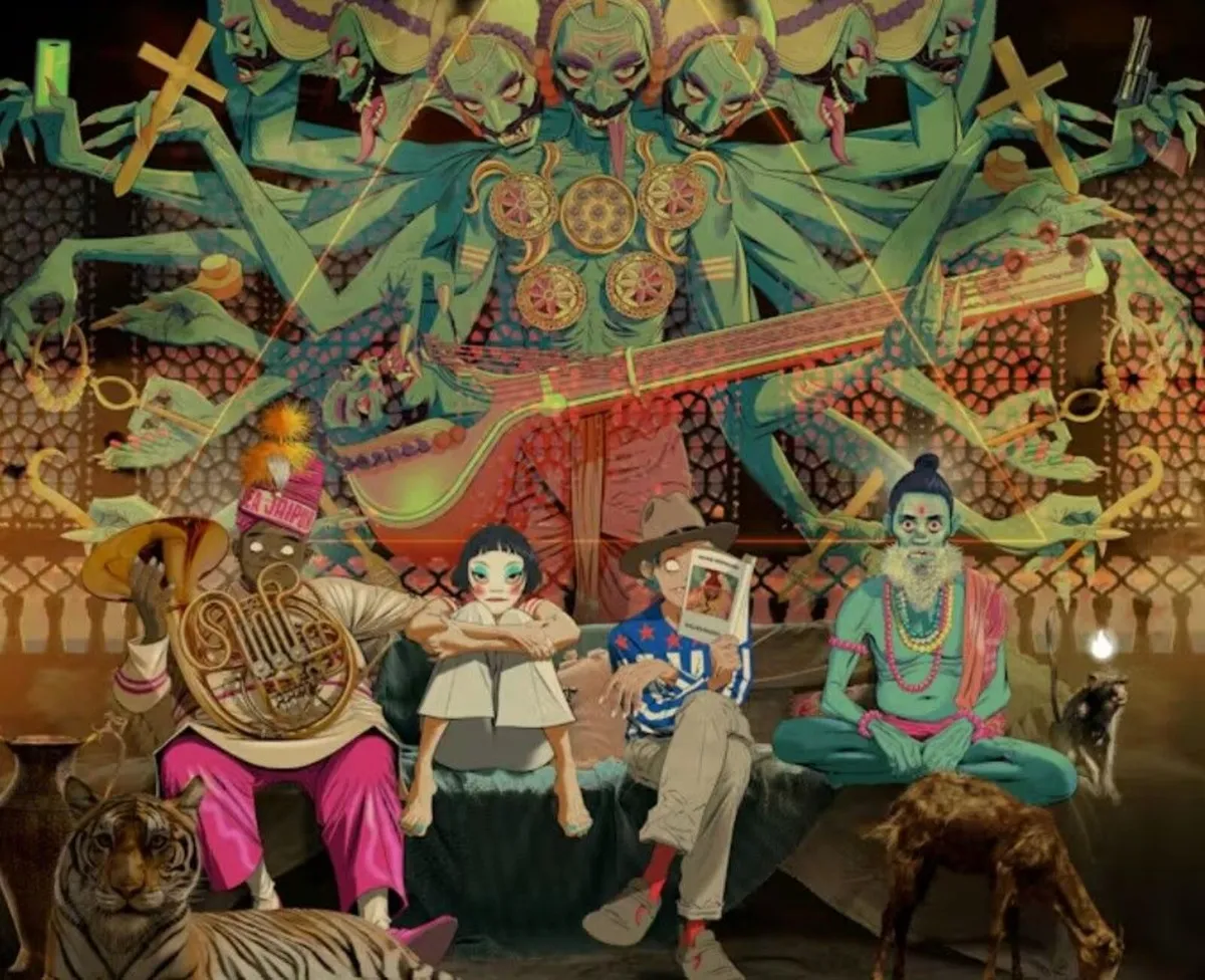 Gorillaz standing ticket