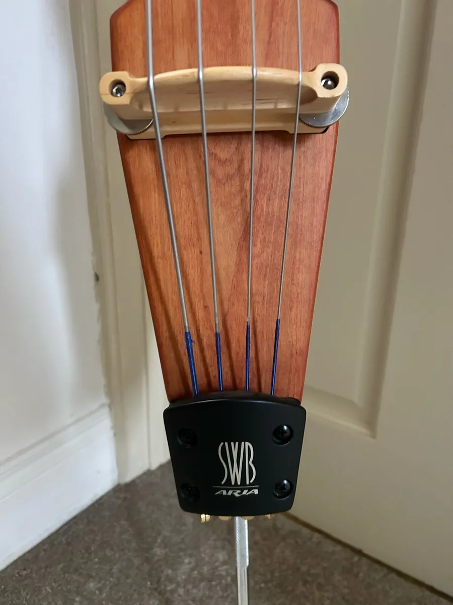 Aria SWB upright electric bass - Image 3