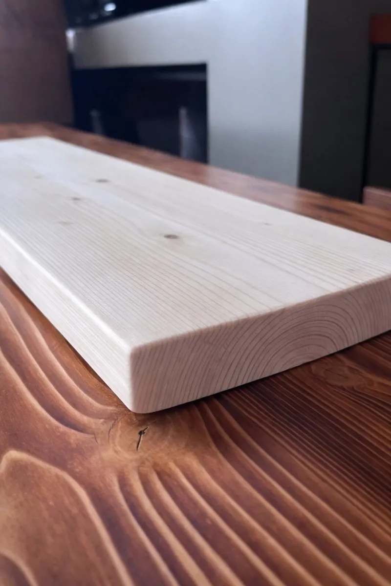 New Handcrafted Solid Wood Floating Shelves - Image 2