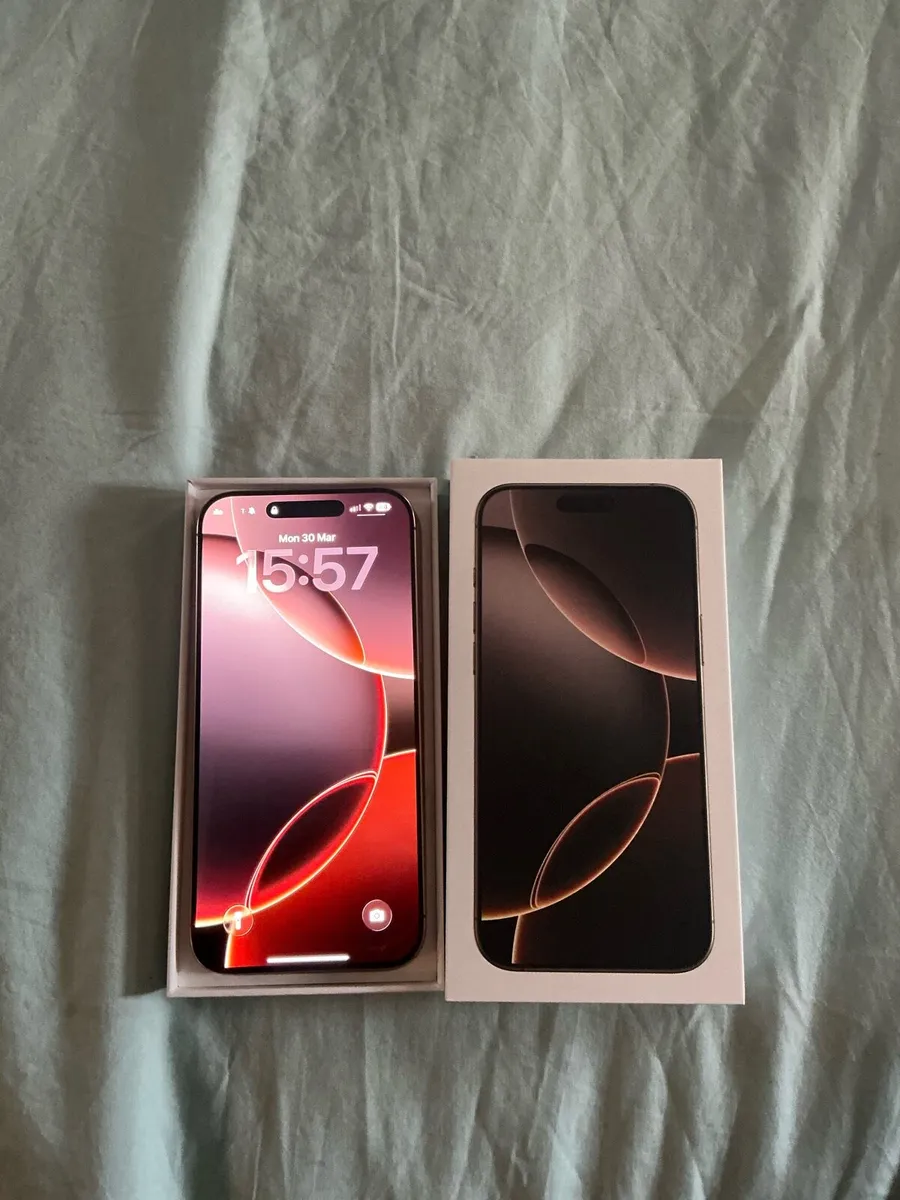 iPhone 16 Pro Max 256GB /W AppleCare & Case - Image 1