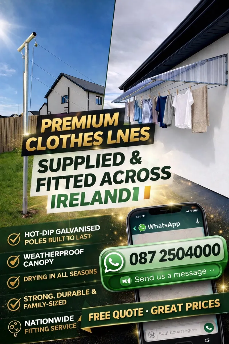 Clothes Lines Supplied and Installed - Image 1