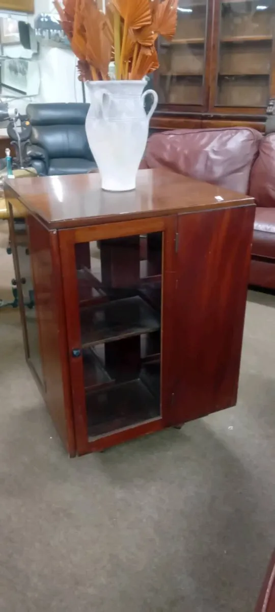Early 20th Century Revolving Glazed Bookcase