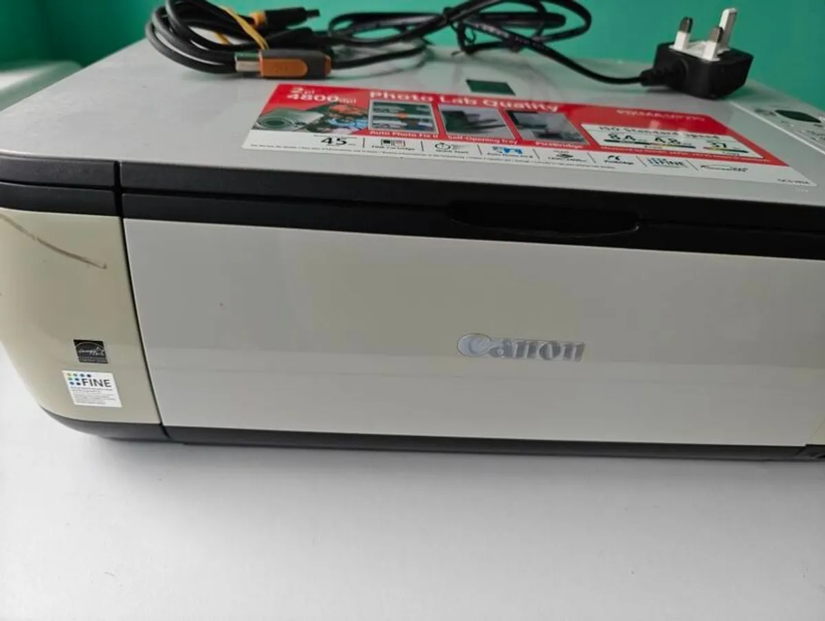 Canon inkjet printer and scanner. - Image 2