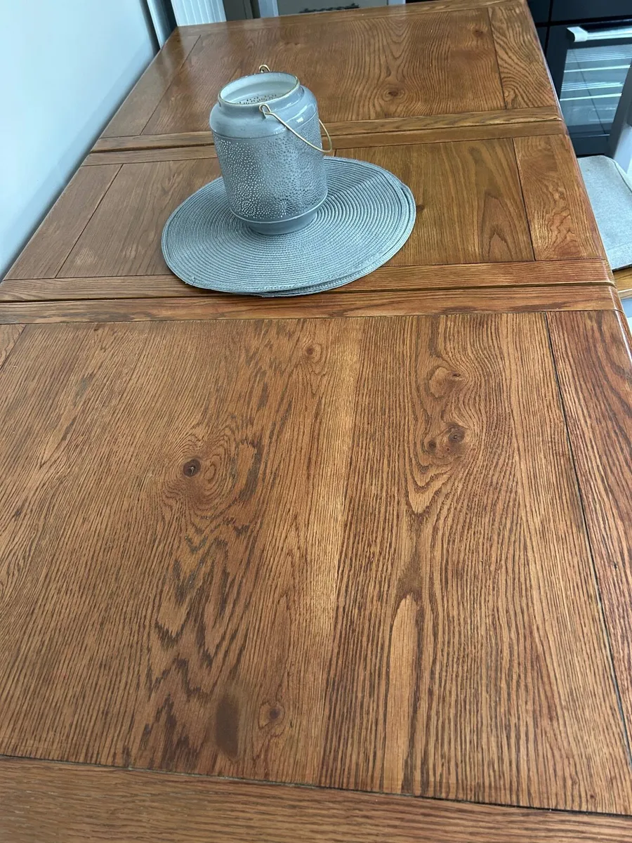 Table , chairs and bench - Image 4