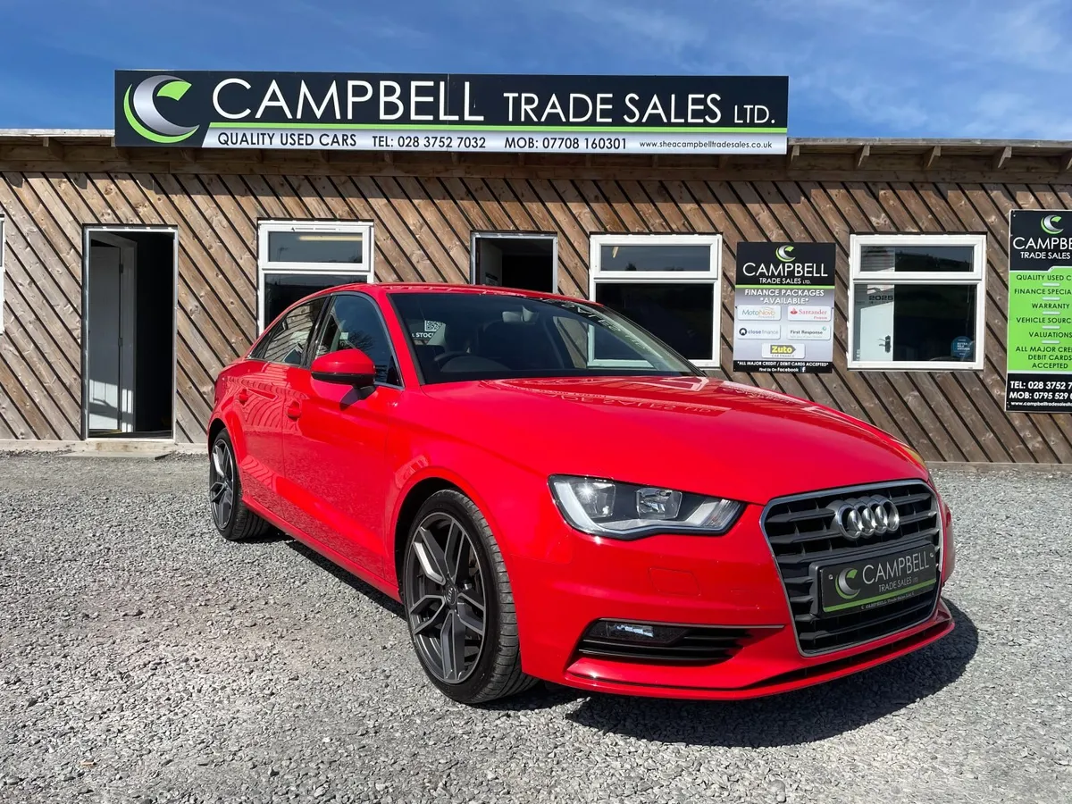 Audi A3 2015 2.0 TDI SPORT SALOON - Image 1