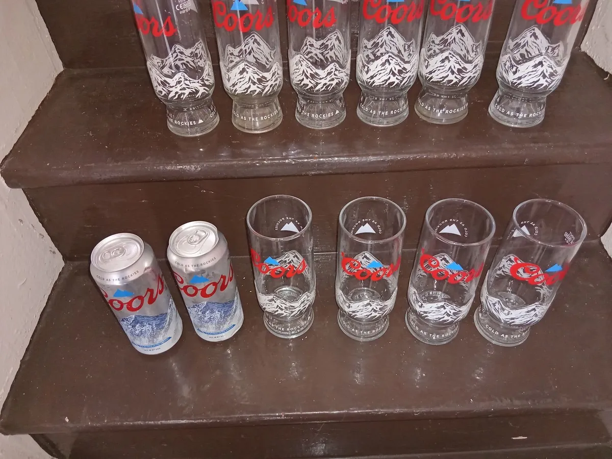 10 COORS PINT GLASSES - Image 2
