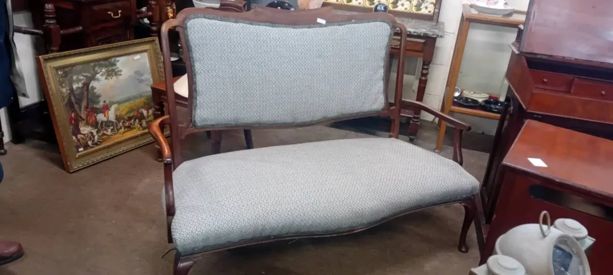 Edwardian Era Sofa Seat - Image 1