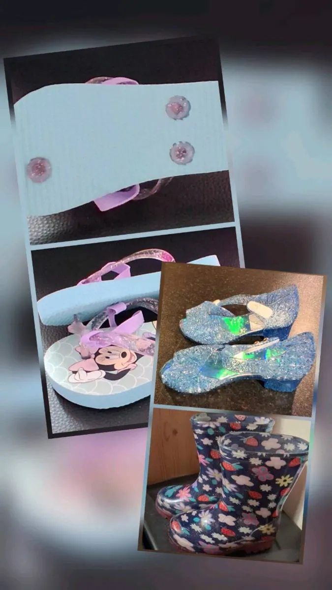 Younger Girls Shoe Bundle (EU23, size 6) - Image 3
