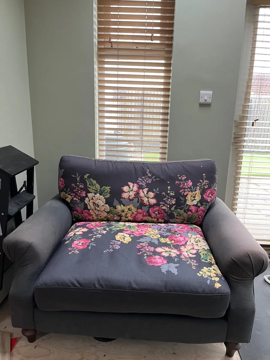 2 Sofas 2 seater and Cuddler sofa - Image 1
