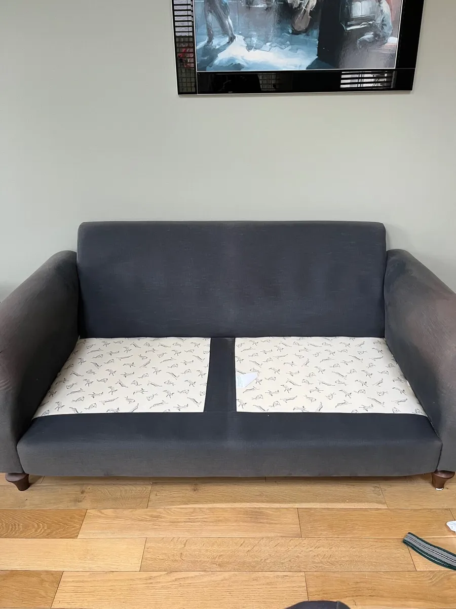 2 Sofas 2 seater and Cuddler sofa - Image 2