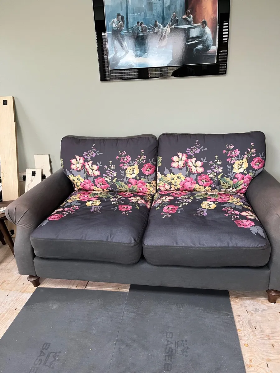 2 Sofas 2 seater and Cuddler sofa - Image 4