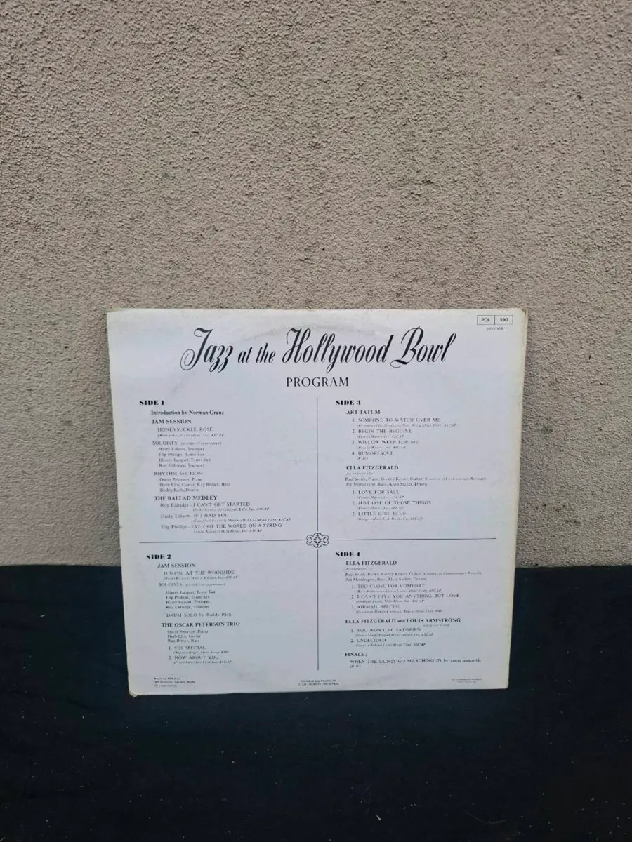 Jazz at the Hollywood bowl double lp - Image 2