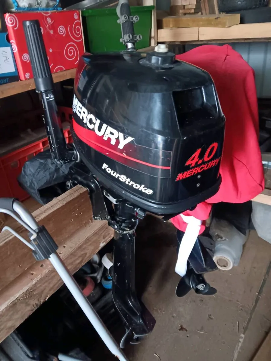 Mercury 4hp four stroke engine - Image 2