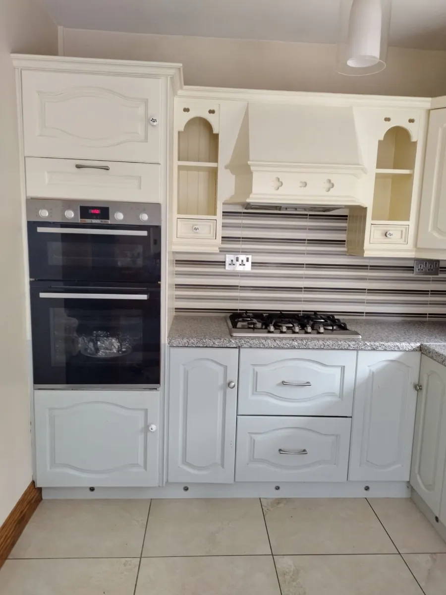 Solid Pine Kitchen Units - Image 1