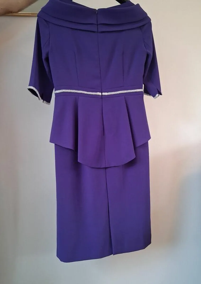 Mother of the Bride Dress and Fascinator - Image 2